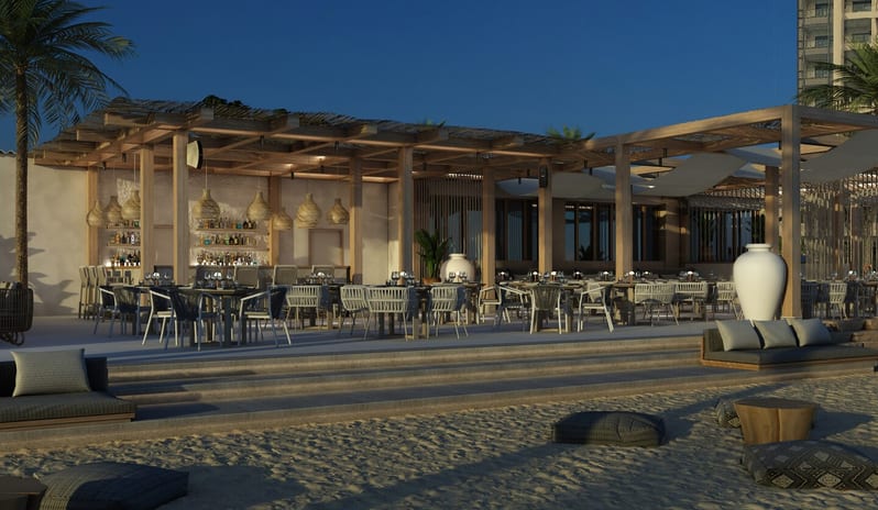 Bab Al Bahr Beach Bar & Grill - Outside